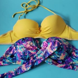 2 Victoria Secret Bathing Suit Tops